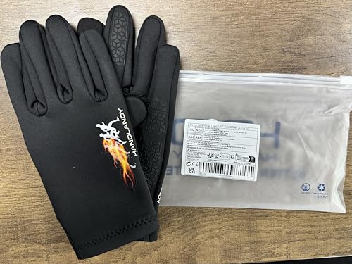 HANDLANDY Gardening Gloves for Women, Utility Goatskin Leather Safety Work Gloves Breathable Ladies Leather Garden Yard Gloves, Best Gift for Gardeners, Large