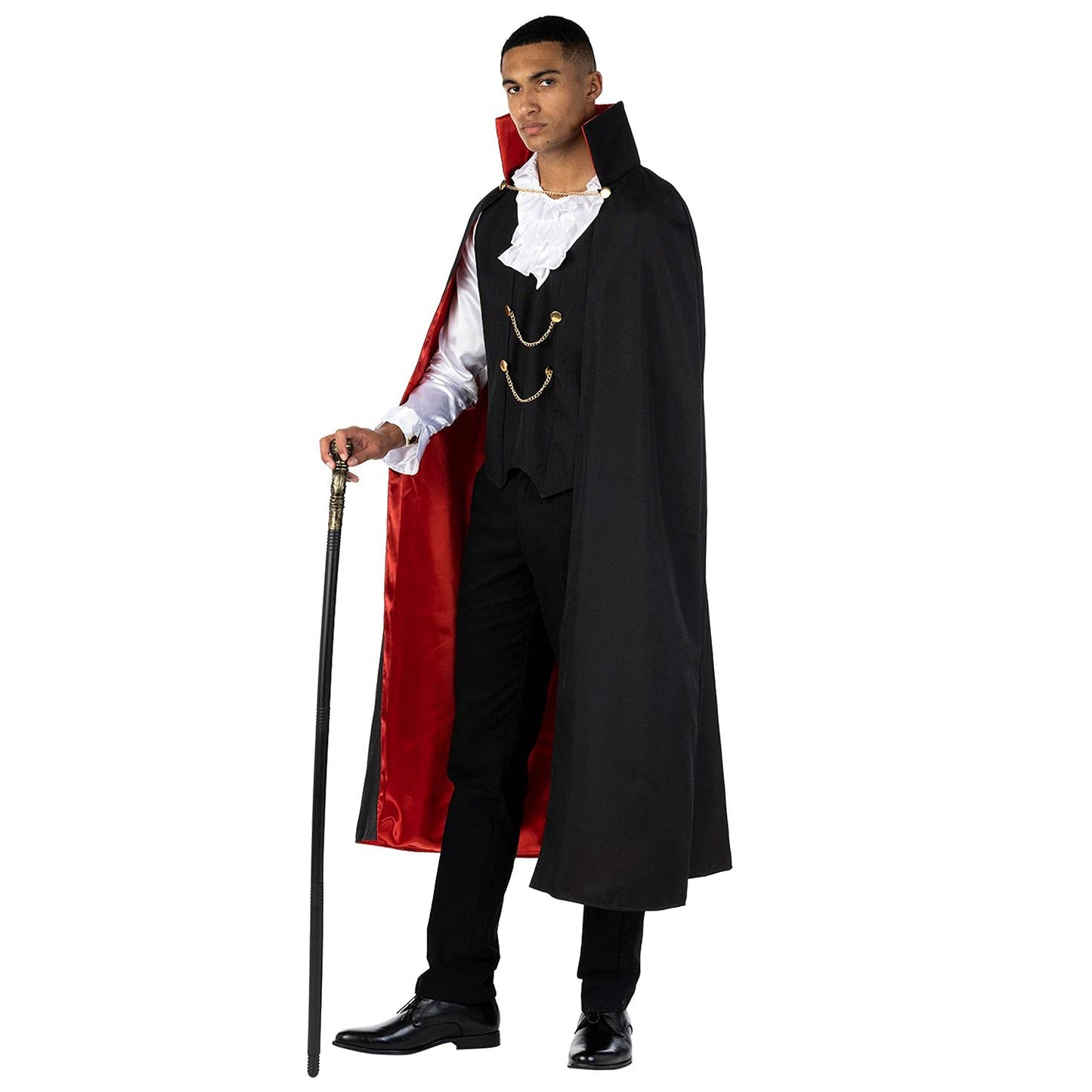 Morph Vampire Costume Men, Male Vampire Costume, Adult Dracula Costumes for Halloween, Halloween Costumes For Men, X-Large
