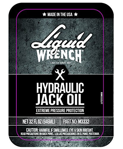 Gunk Liquid Wrench M3332 Hydraulic Jack Oil - 32 oz.