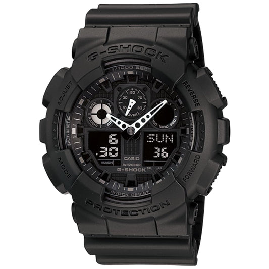 Casio G-Shock GA100-1A1 | Men's Tough Analog-Digital Watch | 200M Water Resistant | Shock & Magnetic Resistant | Sporty & Rugged Design