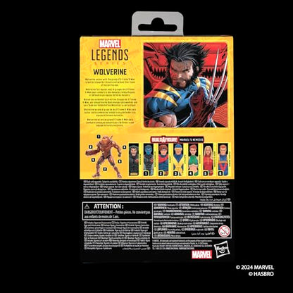Marvel Legends Series Wolverine Comics Action Figure, Black