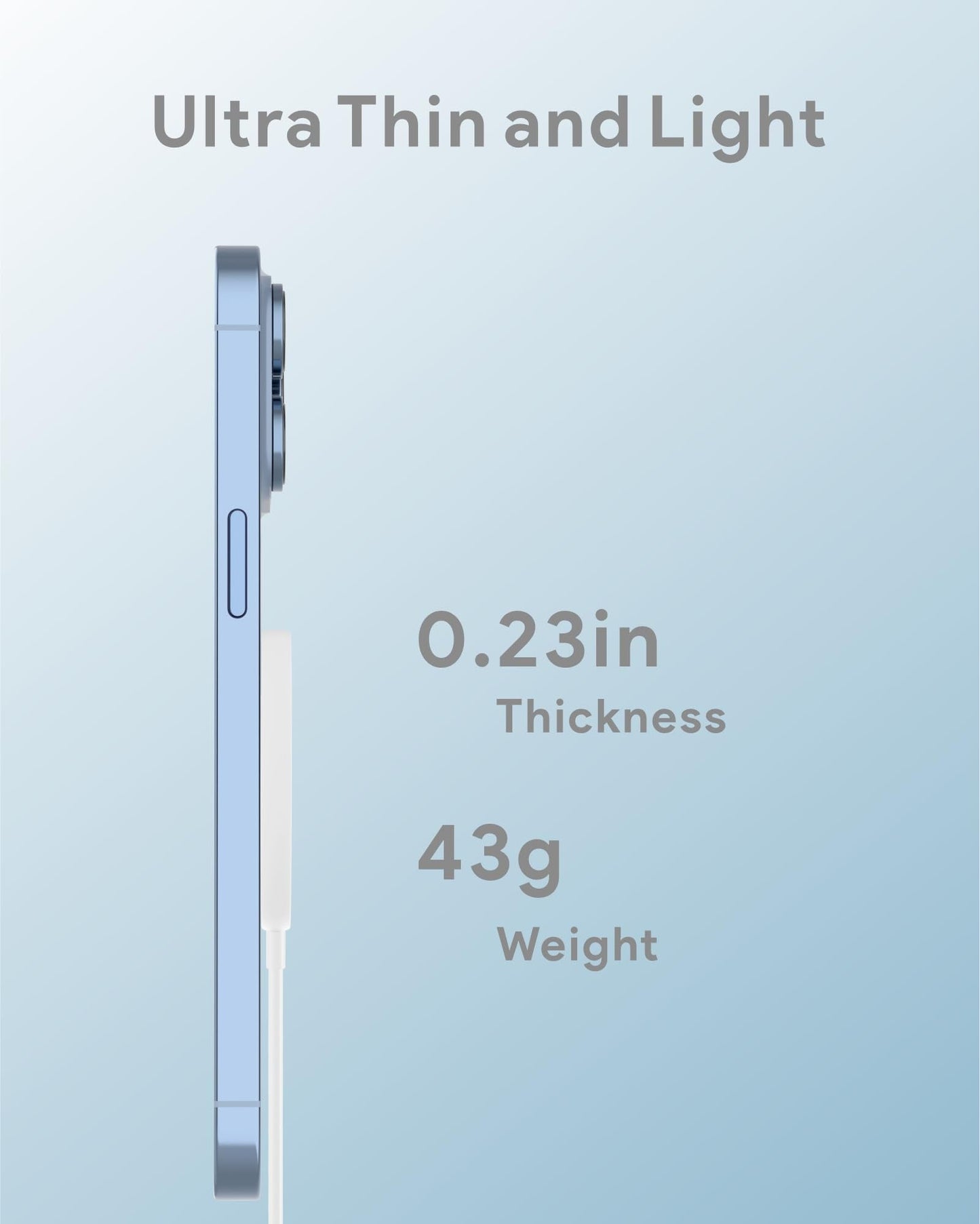 COKOEYE Magnetic Wireless Charger 2-Pack for iPhone Wireless Charger Pad, Max Fast for Magsafe Phone Adapter for iPhone 16/16 Plus/16 Pro/16 Pro Max/15/15 Pro/15 Plus/ 14/13 Series/AirPods Pro 2