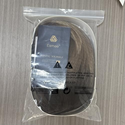 Esmee Long Wavy Ombre Brown to Blonde Wigs for Women Synthetic Hair Heat Resistant Ombre Wig for Daily Party Cosplay Use-24Inches