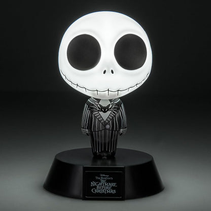 Paladone Jack Skellington Icon Light - Officially Licensed Nightmare Before Christmas Merchandise, Collectible Gift for Film Fans, Spooky Halloween Decor, Battery Powered, (10 cm)
