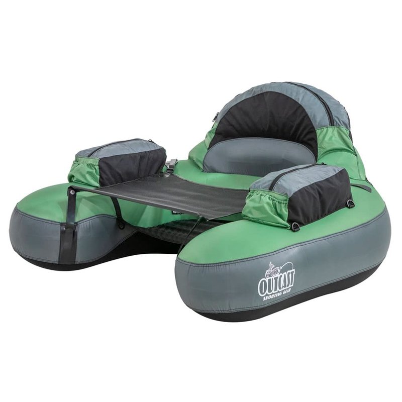 Outcast Sporting Gear OSG Summit Outdoor Recreation High Mountain Lakes Ponds Fishing Backpacking U-Shape Float Tube