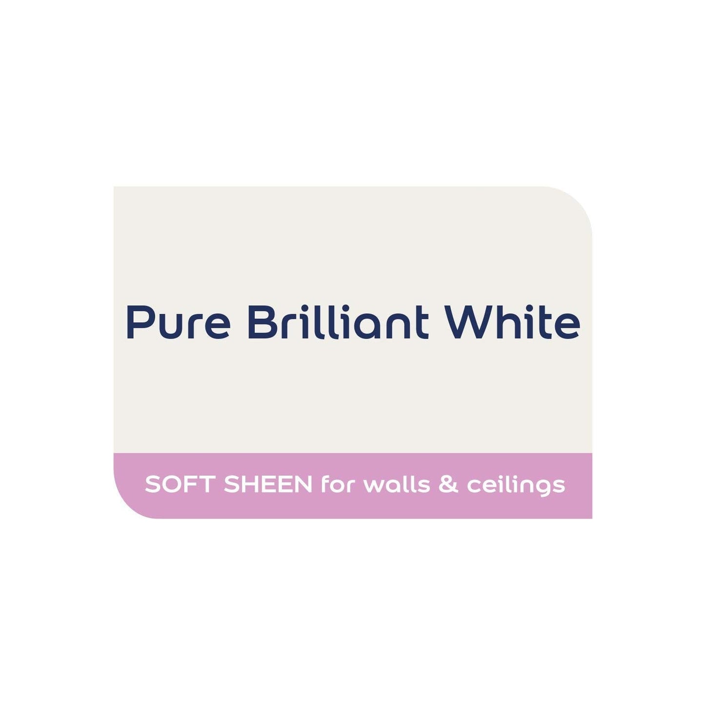 Dulux 500001 Easycare Bathroom Soft Sheen Emulsion Paint for Walls and Ceilings - Pure Brilliant White 1L