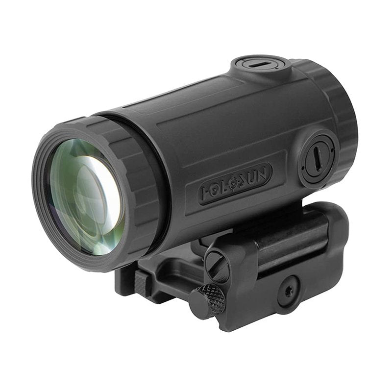 HOLOSUN HM3X Series- 3X Flip-to-Side Magnifier w/QD Mount HM3X (3X-HM3X, Black) (HM3XT)
