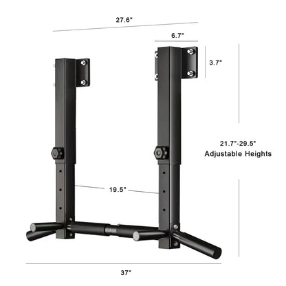 Joist Mount Pull Up Bar, Beam Mounted Chin Up Bar for Home Gym With Wood Mount and Wall Mount Screws