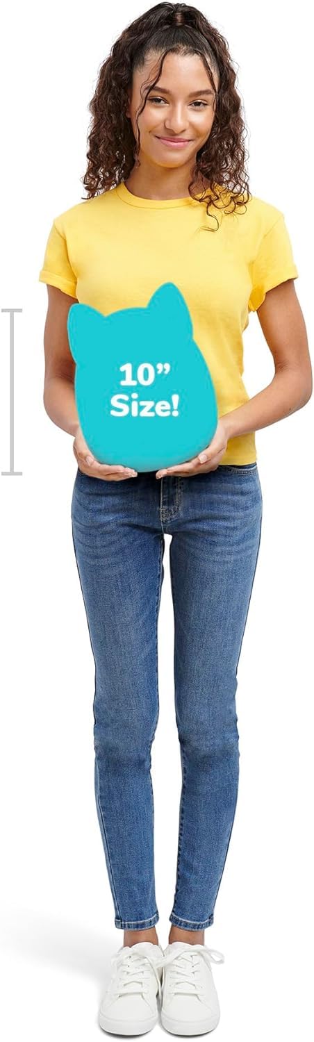Squishmallows Original 10-Inch Blas The Purple Bat - Official Jazwares Halloween 2025 Amazon Exclusive Plush - Collectible Soft & Squishy Pillow Stuffed Animal Toy - Gift for Kids, Girls & Boys