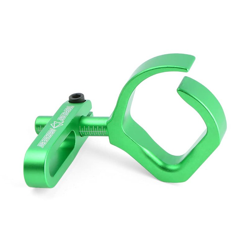 AMEYXGS Bowfishing Arrow Rest，semi-Closed frameanodized Aluminum (Green)