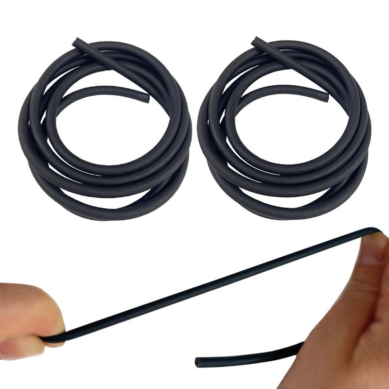 Archery Peep Sight Tubing Replacement Rubber Peep Sight Tube for Compound Bow Hunting Shooting Targeting Accessories (6.5FT)