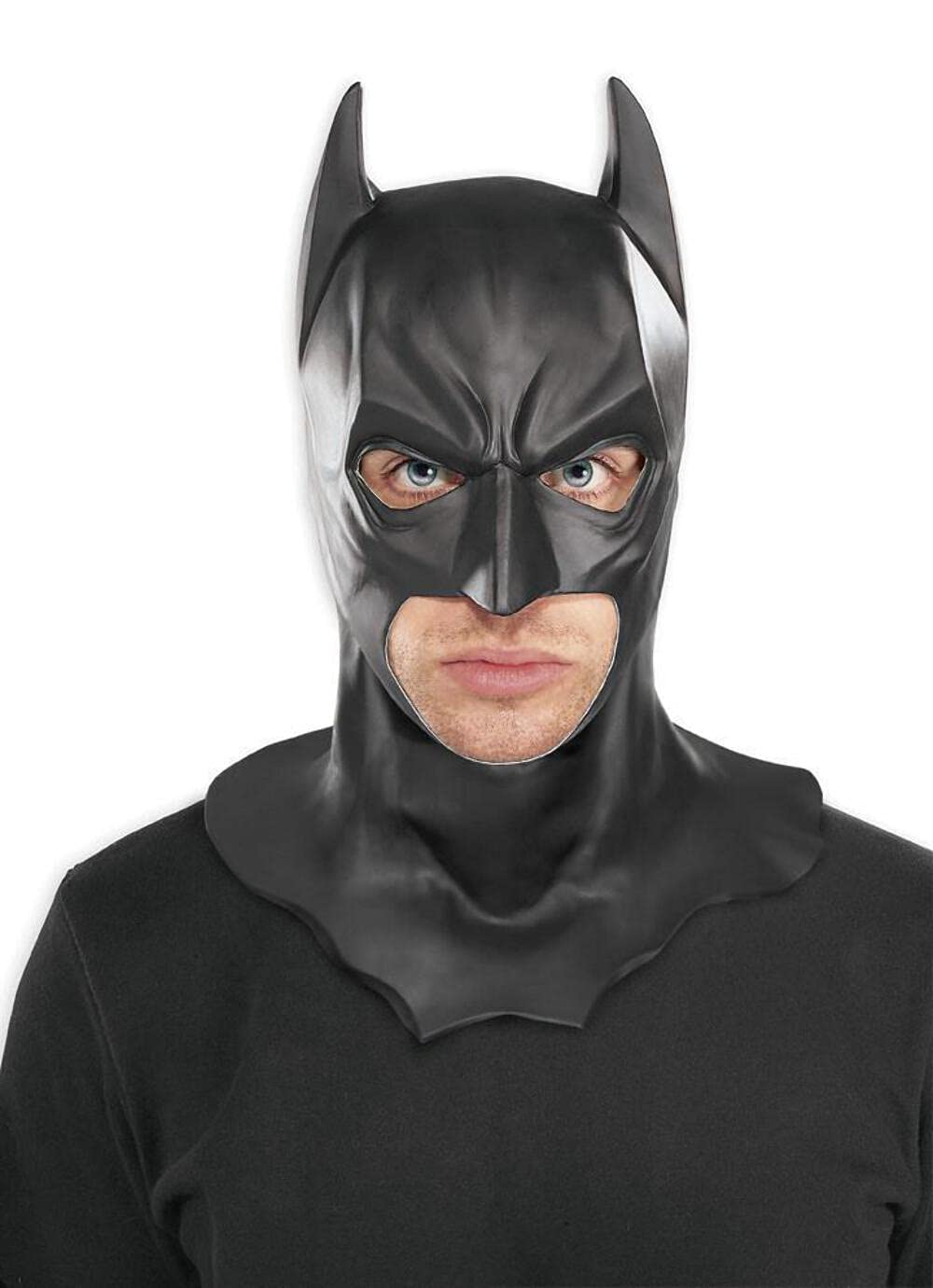 Rubies mens Batman the Dark Knight Rises Full Batman Mask Party Supplies, Multicolor, One Size US
