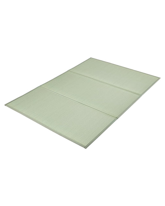 VEVOR Japanese Tatami Mat, Full XL - 55'' x 80'' Foldable Tatami Mattress 100% Natural Rush Grass, Japanese Floor Mat with Non-Slip Backing & Fresh Scent, Tatami Rug for Sleeping, Meditation, Yoga