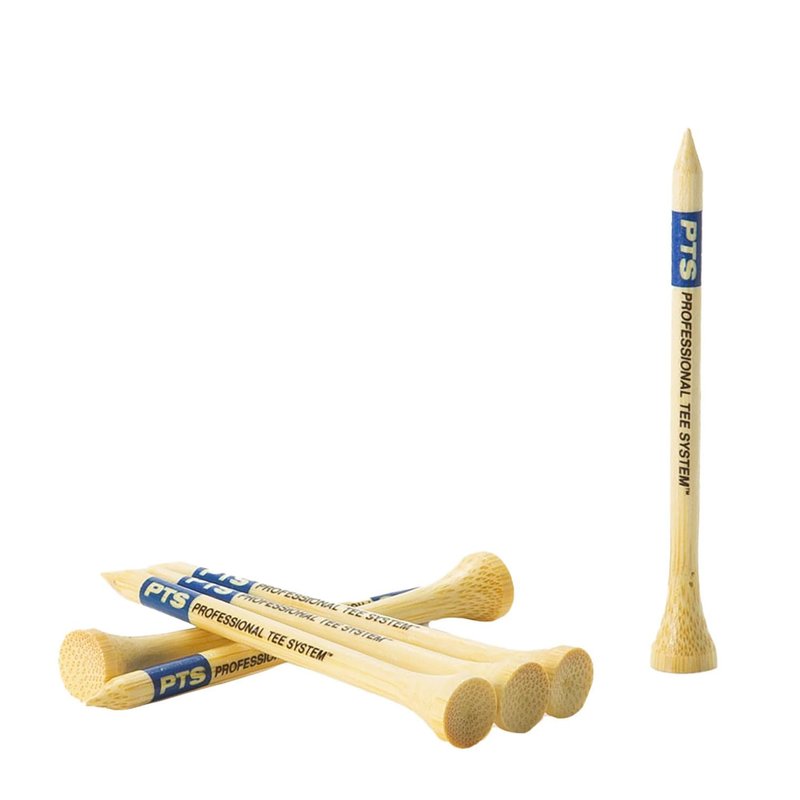 PrideSports PTS Bamboo Golf Tees | 135 Count, 3-1/4 Inch Bamboo | #1 Tee Brand on Tour | Best for Drivers & Woods