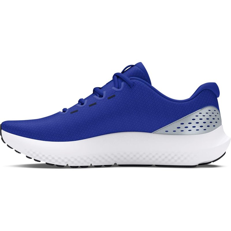 Under Armour Men's Charged Surge 4, (400) Team Royal/White/Metallic Silver, 9, US