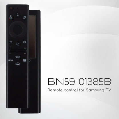 Ceybo Original Solar Voice Remote Control Replacement with YouTube Netflix Shortcut for Samsung Smart TVs, Compatible with Neo QLED 8K, QLED (BN59-01480A)