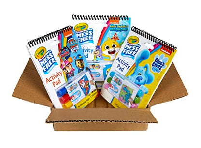 Crayola Nickelodeon Color Wonder Activity Pad Bundle (3 Pack), Toddler Stocking Stuffer, Mess Free Coloring Set for Kids, Holiday & Christmas Gifts for Kids, 3+
