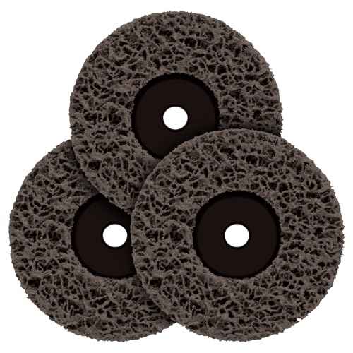 Wagner Spraytech 2439789 PaintEater 3-Pack 4-1/2"Replacement Disc, Rotating Palm Sander, Spun-Fiber, Colors May Vary
