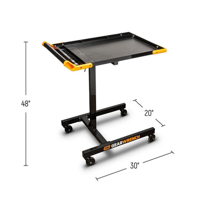 GEARWRENCH Adjustable Height Mobile Work Table 35 To 48" - 83166