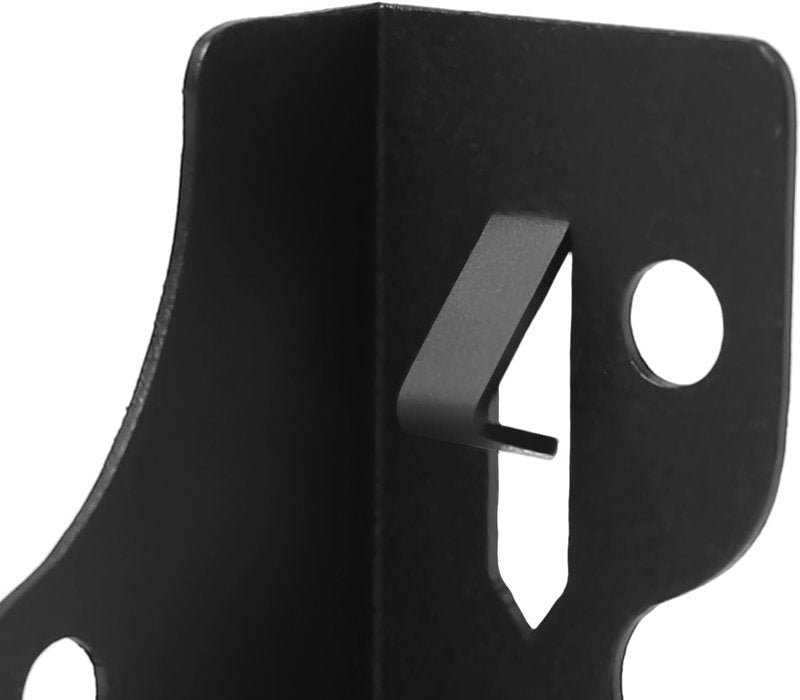 2x8 Joist Hangers - 24 Pcs Black Powder Coated Hurricane Ties | Durable Tie Brackets for Rafters & Ceiling Joists