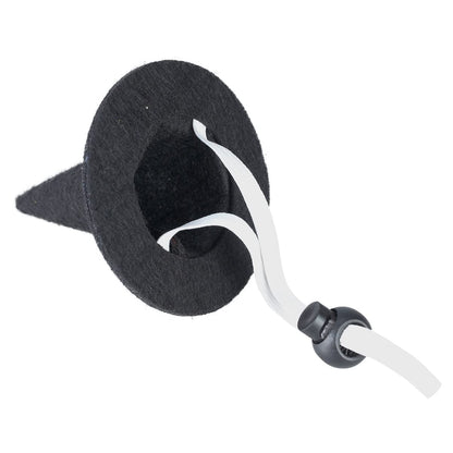 BinaryABC Halloween Pet Costume,Halloween Pet Hat Witch hat,Cat Puppy Dog Halloween Party Costume Accessories,3.5cm,2Pcs