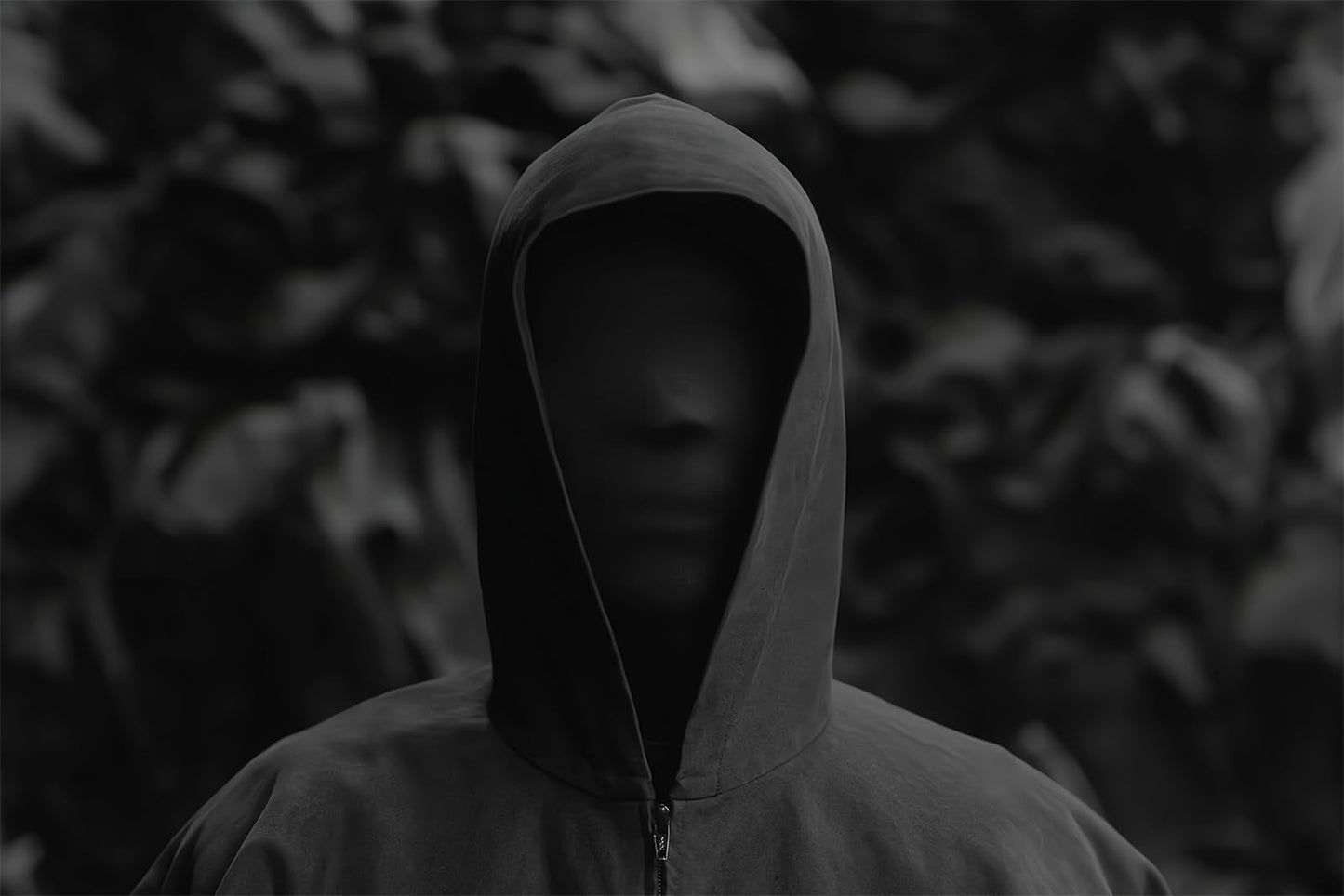 JEGERMIG 2 Pieces Black Full Face Mask Halloween Spandex Adult Hood Faceless Morph Head Cloth