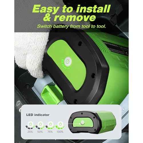 FirstPower 5.0 56V Replacement Battery for EGO Power+, Compatible for EGO Power+All 56V Cordless Power Tools Lithium-iON Battery