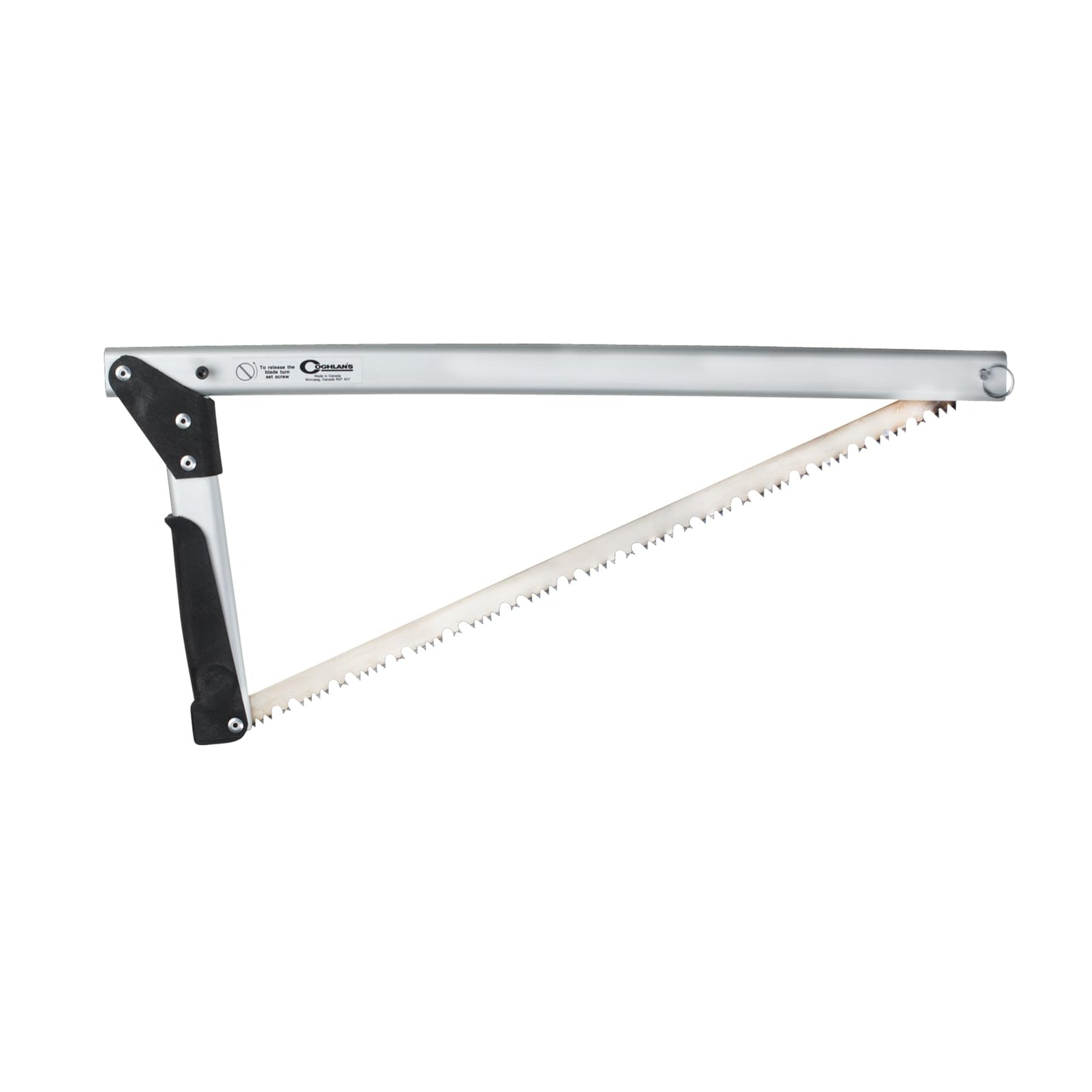 Coghlan's Folding Saw, 21-Inch Lightweight Hand Saw for Camping, Hiking, and Pruning; Durable Anodized Aluminum Frame and Steel Blade; 15 oz. Portable Design for Efficient Wood Cutting