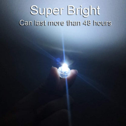 JJGoo 50pcs LED Balloon Light Mini Round Balls Lights, Waterproof Tiny Led Lights for Paper Lantern Easter Eggs Birthday Party Wedding Halloween Christmas Decoration