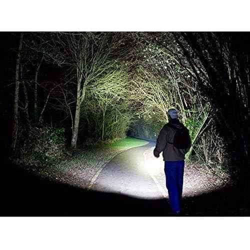 EcoGear FX LED Flashlights - Small Camping Flashlights with High Lumens, 5 Light Modes, Zoomable Beam - Bright Tactical Flash Light for Outdoor Home and Emergency [2 Pack]