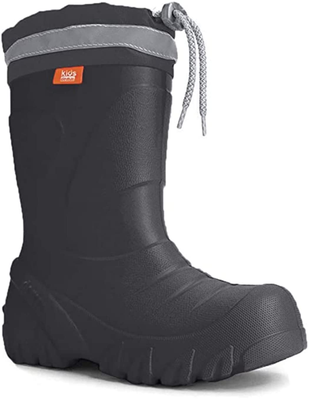 Demar Mammoth Toddler Wellington Boots 5/5.5 UK Child (Label: 22/23) Graphite