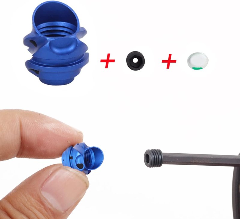 Archery Peep Sight Kit - 6X/8X Clarifier & 5 Aperture Lenses for Compound Bow | 37/45 Degree