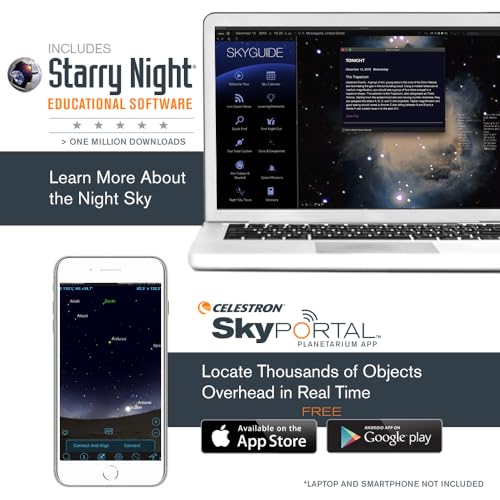 Celestron NexStar 8SE Computerized Telescope – 8-Inch Schmidt-Cassegrain Optical Tube – Fully Automated GoTo Mount with SkyAlign – Ideal for Beginners and Advanced Users – 40,000+ Object Database