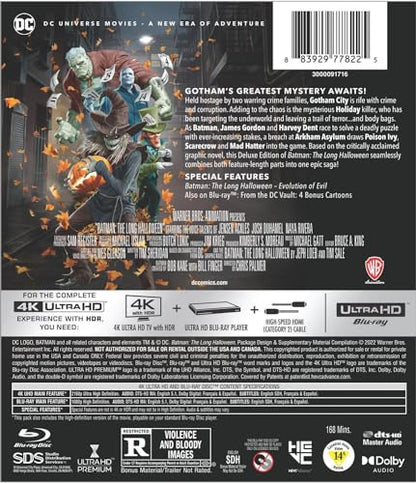 Batman: The Long Halloween Deluxe Edition (DCU) (4K Ultra HD) [4K UHD]