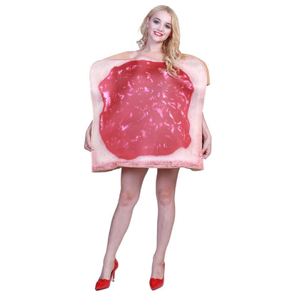EraSpooky Couples Peanut Butter and Jelly Costume Halloween Party Funny Food Fancy Dress