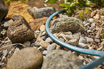 GARDENA 20505, 100' Retractable Garden Hose Reel with US Hose Threads - 100' x 1/2" hose, Automatic Retraction & Length Lock for Easy Watering. Heavy Duty Swivel Bracket 180°, Includes Nozzle.