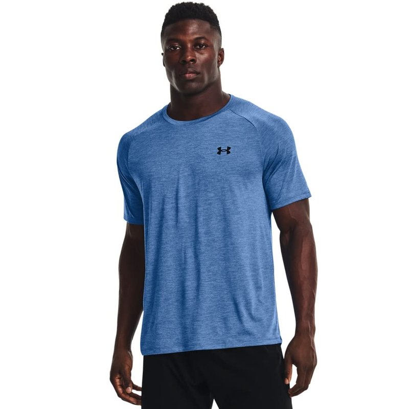 Under Armour Men's Tech 2.0 Short-Sleeve T-Shirt, Victory Blue (474)/Black, Small