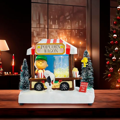 Kurt Adler 7-Inch Battery-Operated Peanuts© LED Musical Table Piece