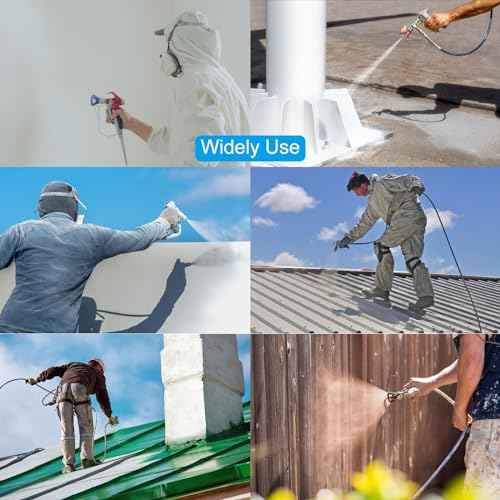 uxcell Reversible Spray Tips for Airless Sprayer 529 Paint Spray Nozzle Tips Sprayer Machine Parts for Home Garden Building Fences, Gray
