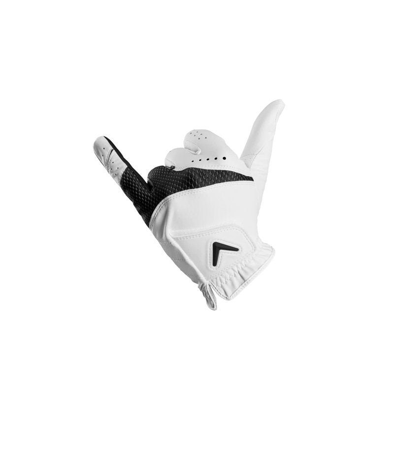 Callaway Golf MLH Weather Spann Glove 2-Pack White Cadet Small