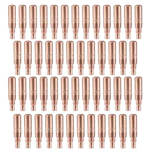 MIG Welding Contact Tips .035"(0.9mm) for Miller MDX Series MIG Gun Use with Miller MDX Diffuser D-M100 D-M250 T-M035 (50-PK)