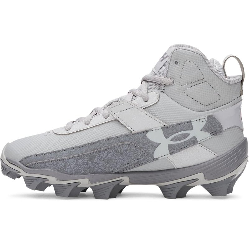 Under Armour Boys' Harper 10 RM JR, (075) Baseball Gray/Steel/Baseball Gray, 10, US