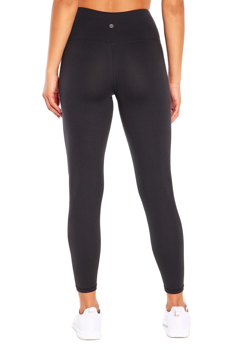 Balance Collection Womens Crossover High Rise Legging, Black
