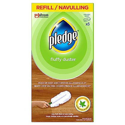 pledge Duster Refills - Pick Up Dust, Dirt and Lint with a Few Effortless Swipes, Pack of 4x5 refills