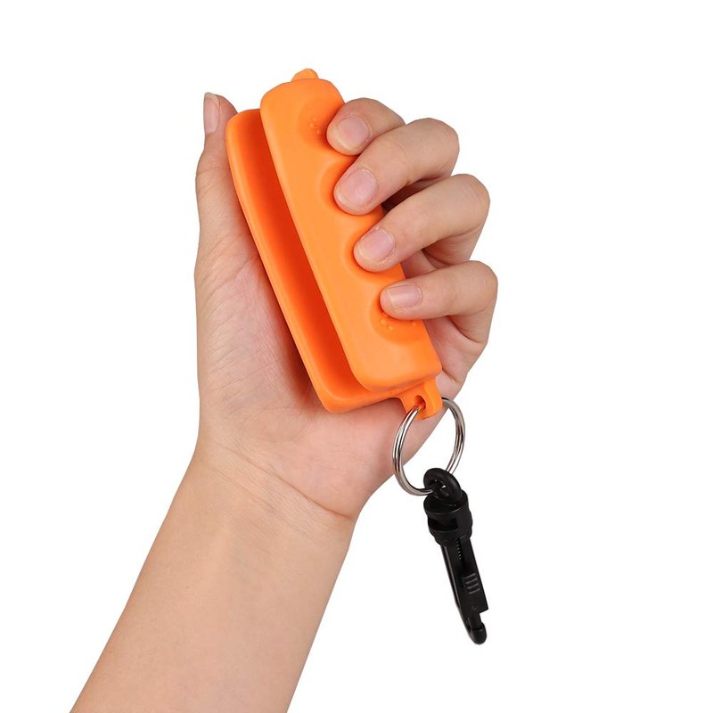 KRATARC Archery Arrow Puller Target Remover Gripper with Belt Clip (Orange-4pcs)