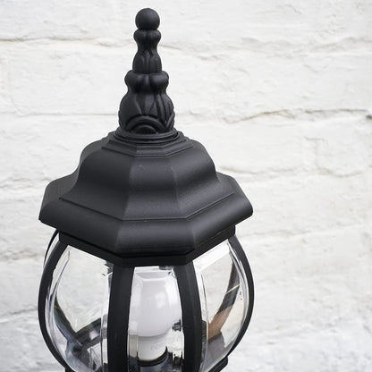 MiniSun | Modern Black Bollard Lamp Post Light | Post Lights, Home Décor & Improvement Essential
