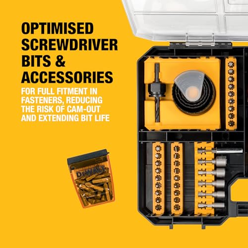 DEWALT High Performance Drill Drive Set (100 pc.), Fits Tstak IV Drawer, DT71569-QZ