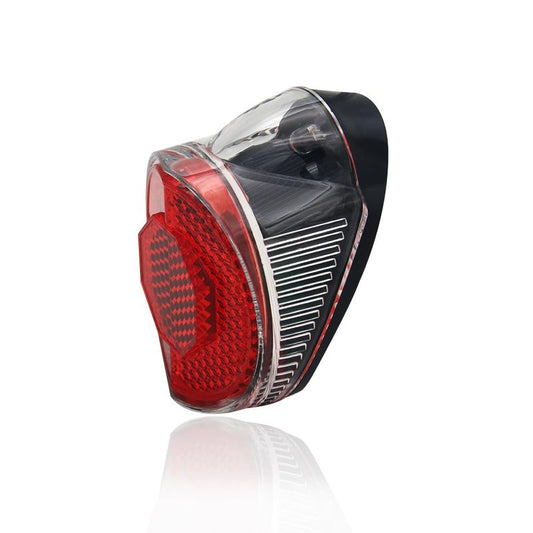 Rear Fender Reflector Bicycle Accessory Bike Part Oval Mugguard Safety Warning Night Riding with Light for Alert(Luminous Reflector)
