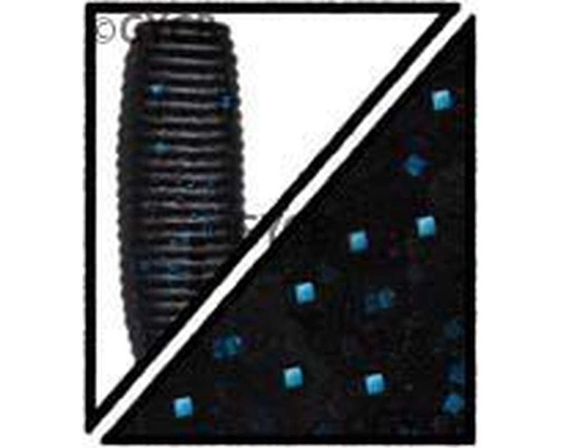 Yamamoto 5" PRO SENKO BLACK W/ LARGE BLUE FLAKE (10 PACK)