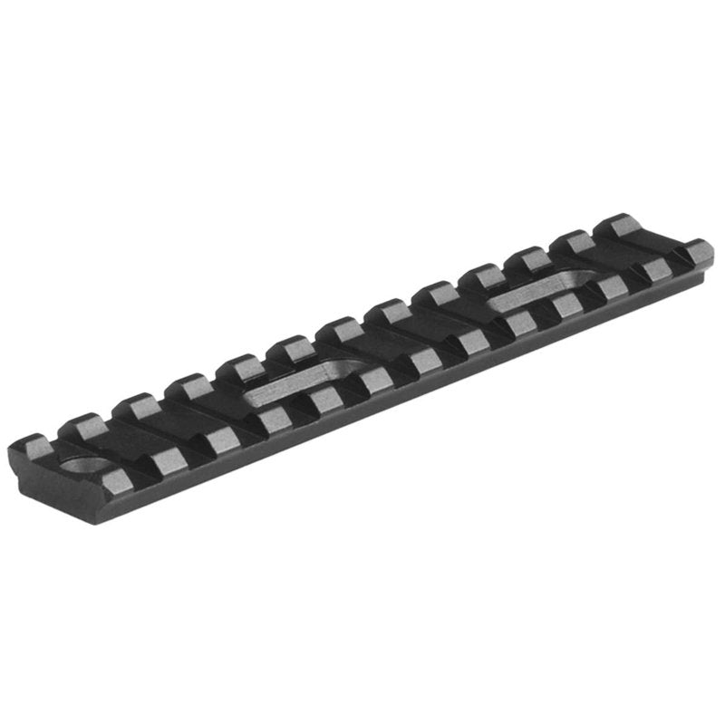 Lion Gears BridgeMount Rail Tactical Picatinny Rail, 5" Long with 12 Slots, BM12S Black